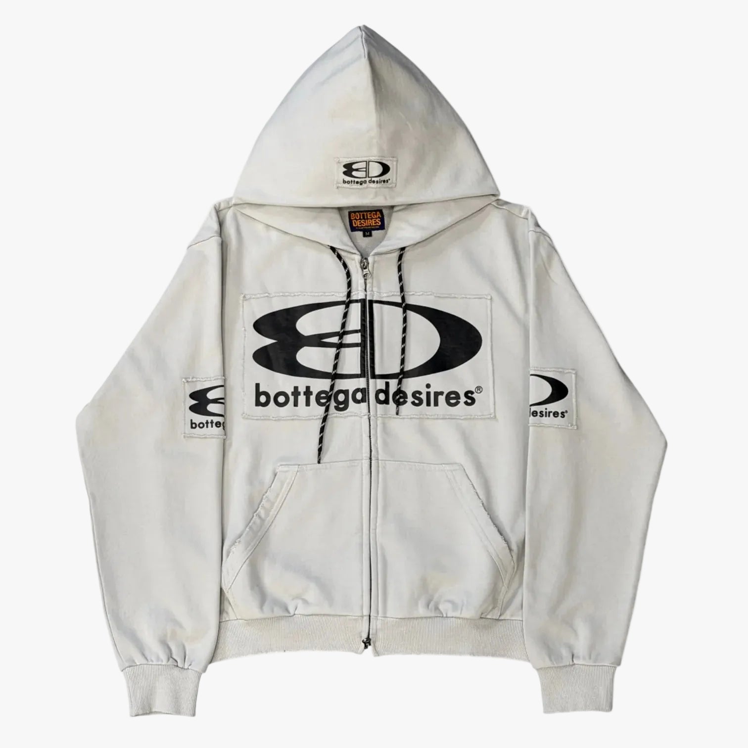 Bottega Desires Tech Grey Zip Up