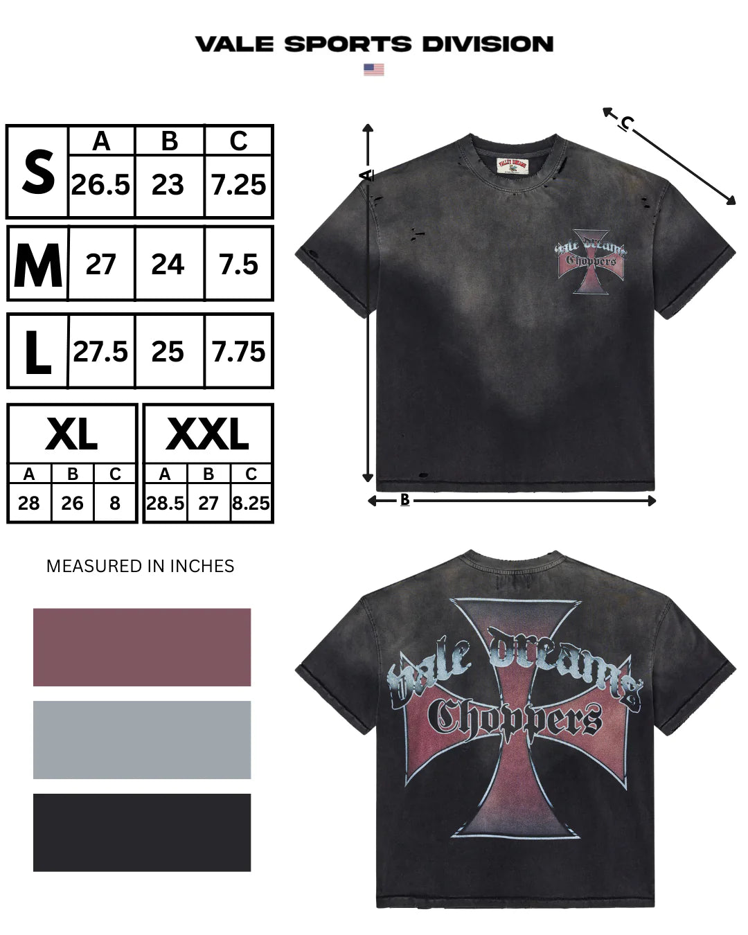 Vale Forever Chopper Tee