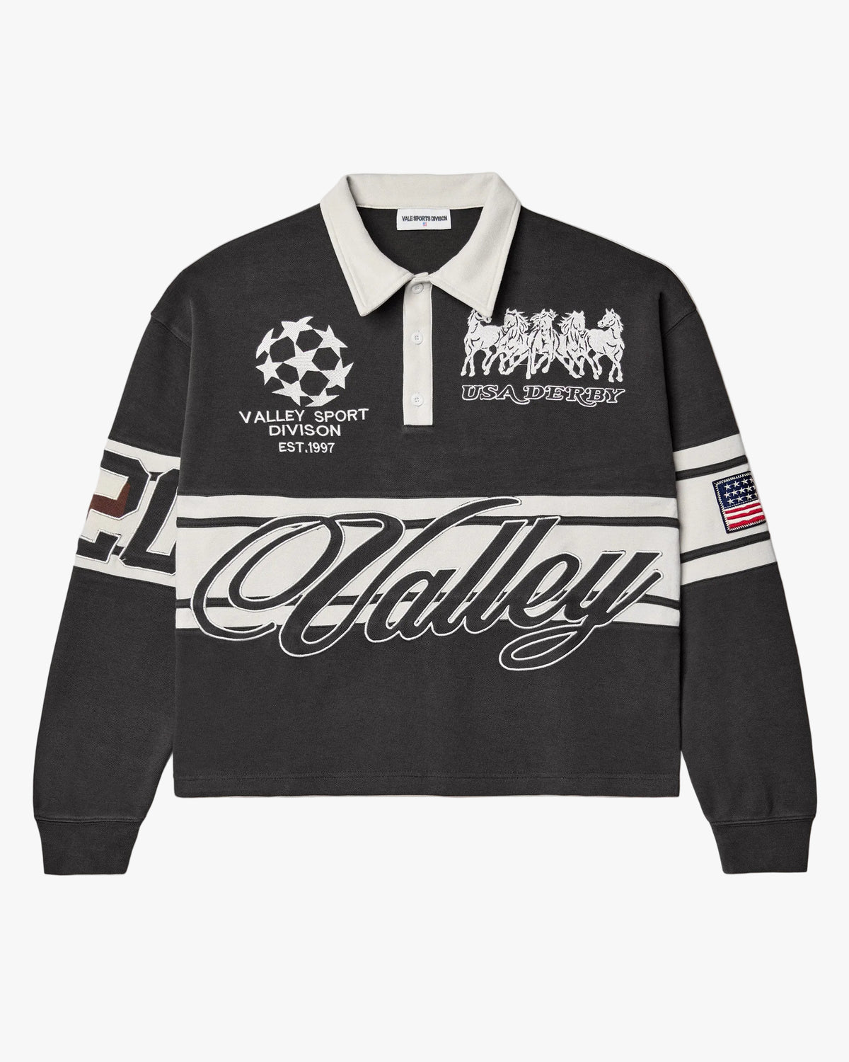 Vale Forever Black Dog Derby Longsleeve