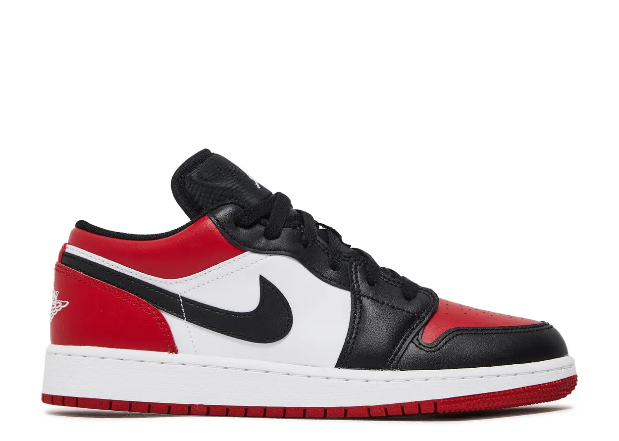 Jordan 1 Retro Low Bred Toe (GS)
