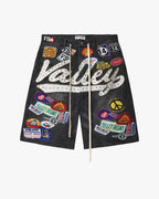 Vale Forever Black 1980s Jorts 'Black/Wash'