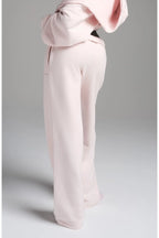 SKIMS Cotton Fleece Classic Straight Leg Pant Barely Pink