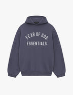 Essentials Fear Of God Fleece Hoodie Marine