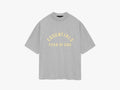 Essentials Fear Of God Heavy Crewneck Tee Light Heather Grey