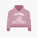 Flowar PINK BULLDOG HOODIE