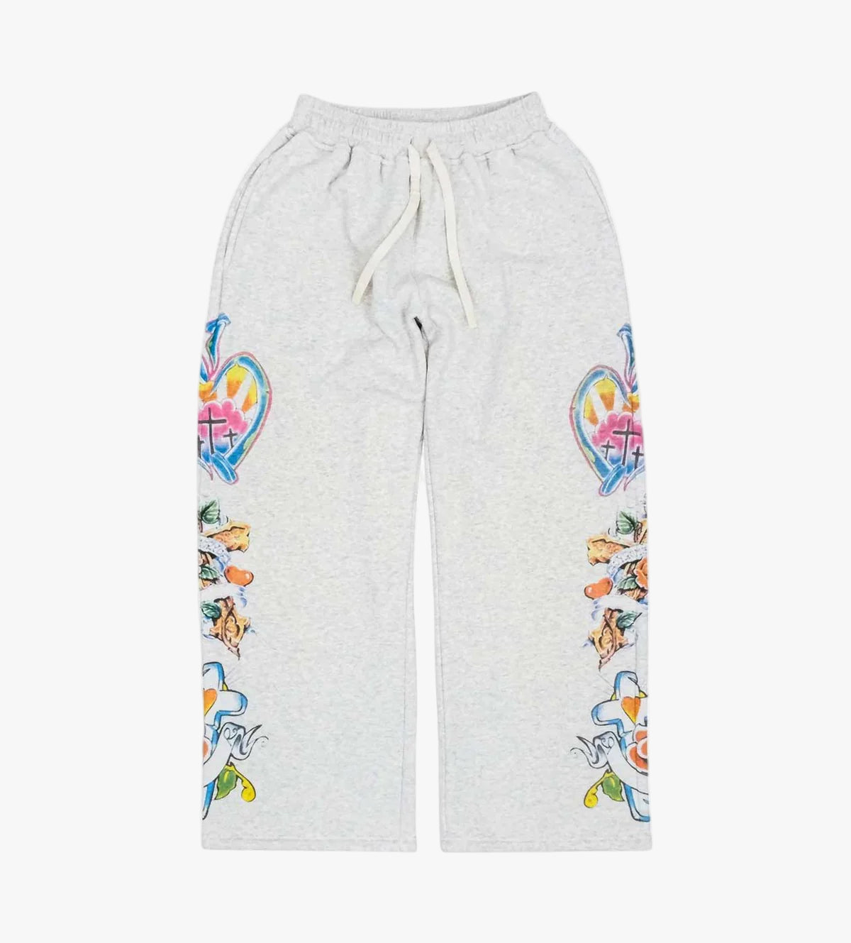 We Are Righteous Risen King Sweat Pants Grey