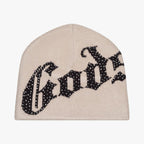 Godspeed OG Logo Studded Beanie Boom Beige