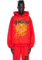 Sp5der V2 Hoodie Red