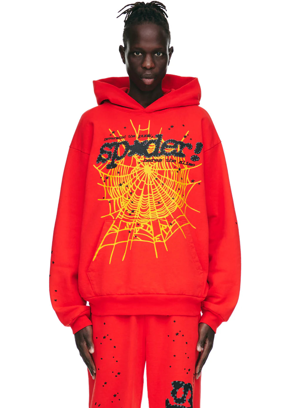 Sp5der V2 Hoodie Red