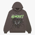 Sp5der Punk V2 Hoodie Slate Grey
