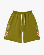 We Are Righteous Risen King Sweatshort Green